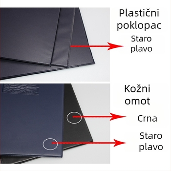 Folder za tehničke crteže s jednim klipom, plastičan, tisak logotipa, mogućnost prilagodbe