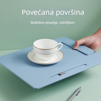 Kožni klip za potpis s jedinstvenim stegom, otisak loga i prilagodba, model LJ2388