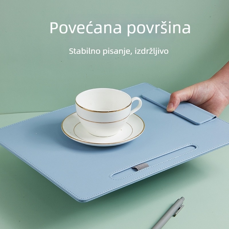 Kožni klip za potpis s jedinstvenim stegom, otisak loga i prilagodba, model LJ2388