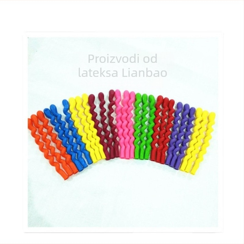 8-dijelni spiralni latex balon za dječje zabave