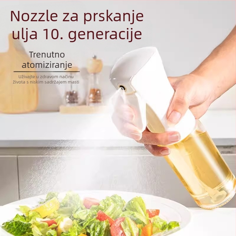 Bočica za ulje s raspršivačem • borosilikatno staklo • funkcija: raspršivanje ulja • stil: moderni minimalistički • model HNBH10419-1