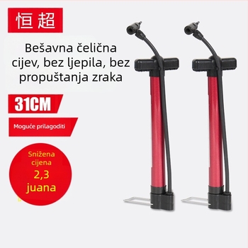 Ručna pumpa za bicikl i električno vozilo, metalno kućište, model hc31, 0,8 MPa, s iglom za napuhavanje