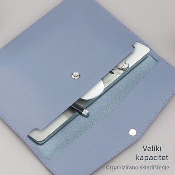 Kožna torba za dokumente s magnetskom kopčom, pravokutnog oblika, brend Wenzhou zhenyan stationery