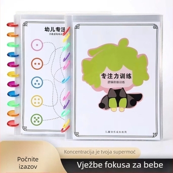 Odvojivi binder s rupicama Rainbow Mushroom Hole, PP materijal, debljina 10 cm, za certifikate i pohranu dokumenata