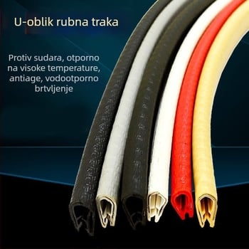 U-oblikovani brtveni pojas za vjetrobran vozila - debeli zaštitni trak protiv sudara - ljepljivi brtveni pojas za električna vozila i motocikle - Powerful Factory