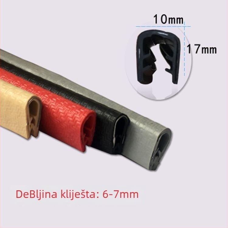 U-oblikovani brtveni pojas za vjetrobran vozila - debeli zaštitni trak protiv sudara - ljepljivi brtveni pojas za električna vozila i motocikle - Powerful Factory