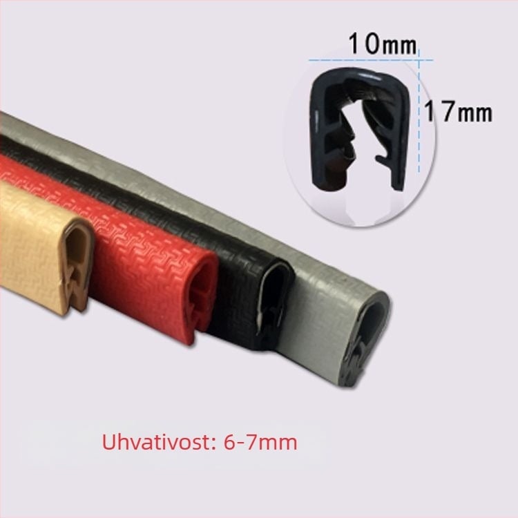 U-oblikovani brtveni pojas za vjetrobran vozila - debeli zaštitni trak protiv sudara - ljepljivi brtveni pojas za električna vozila i motocikle - Powerful Factory