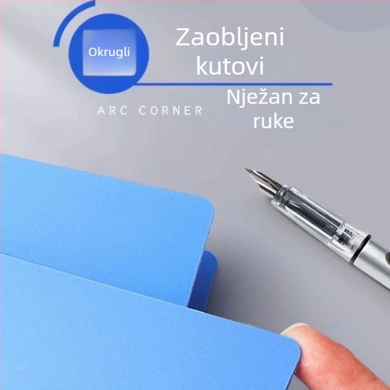 Fascikl za dokumente A4 s velikim kapacitetom, višeslojno pohranjivanje i prozirni džepovi za listove