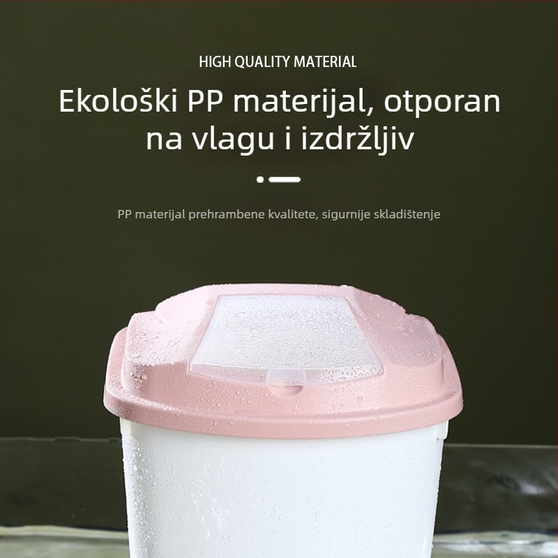 Zatvorena posuda za skladištenje riže, zaštita od insekata i vlage, kvaliteta hrane, japanskog stila, za kućnu upotrebu, 25 kg