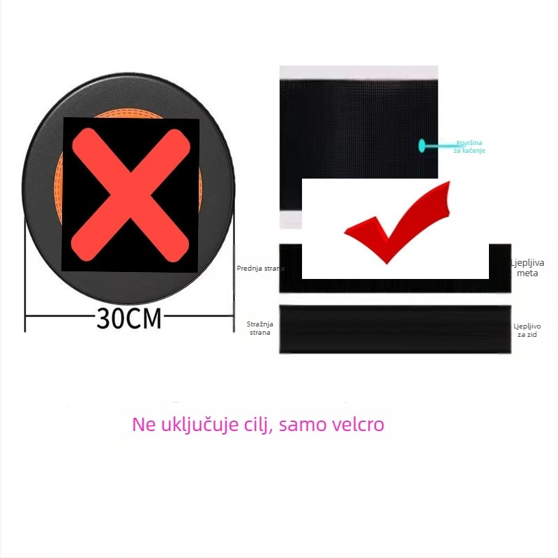 Shake Jump PU viseći boksački cilj, 0,5 kg, model ht0068