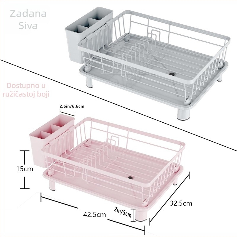 Stalak za suđe s odvodom – željezni, kuhinjsko skladištenje, Marka Jiangmen Jianshang Home Furnishing, proljeće 2025