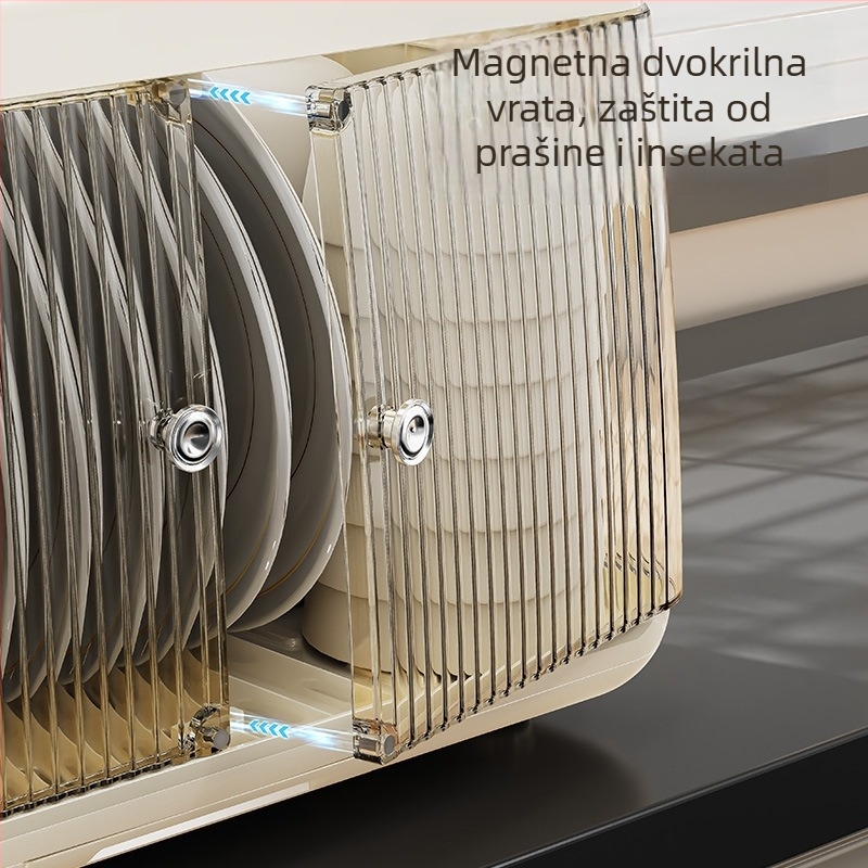 Sušilo za posuđe TT-1658 — plastika, podni stalak za posuđe, moderni minimalistički stil, Rui Jian marka