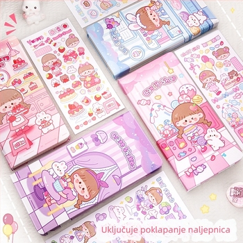 Ručno vođen dnevnik s kvadratnim unutarnjim stranicama — Kappa bear, bežično povezivanje, Dowling papir 100 g, stil 23169906718