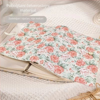 A5/A6 bilježnica s rastavljenim listovima, platnena korica u retro literarnom stilu, otisak pečata, dnevnik – poklon