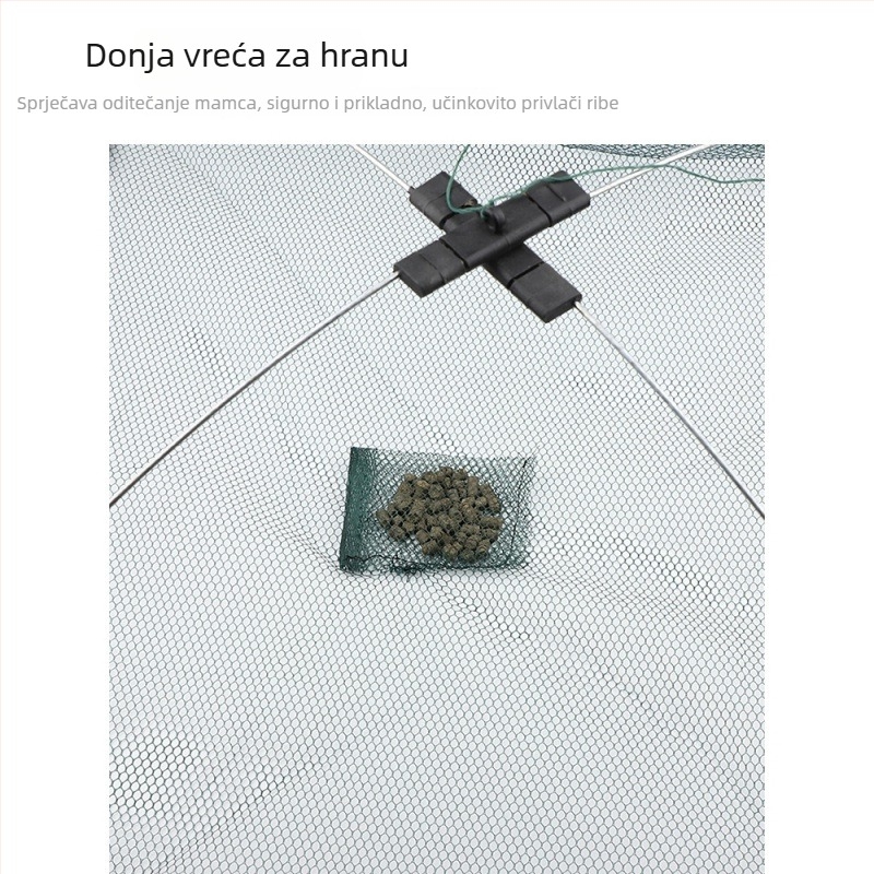 Mengda Otvorena Sklopiva Mreža za Lov Škampi