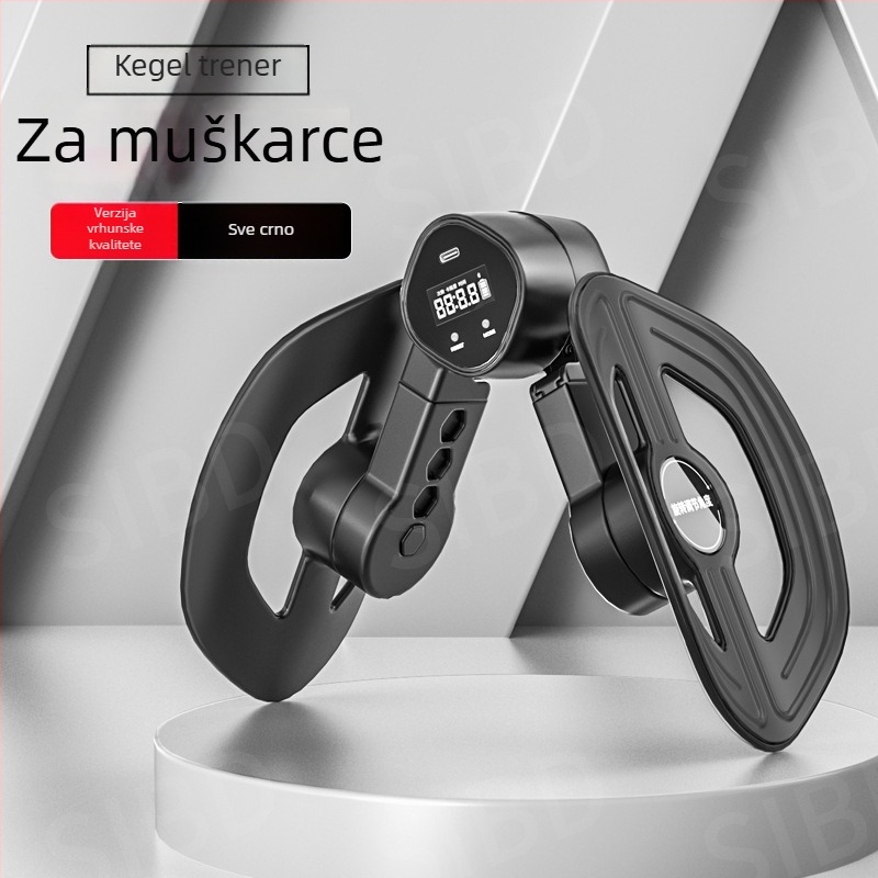 Muški Kegel trenirač i uređaj za vježbanje nogu, treniranje mišića zdjelice, oblikovanje unutarnjih bedara, kućna uporaba
