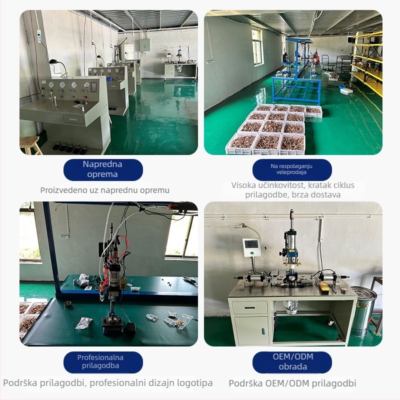 Tonghe prilagođeni mjerač tlaka rashladne tekućine za R22, R134a, R410A – precizan mjerač tlaka s navojem