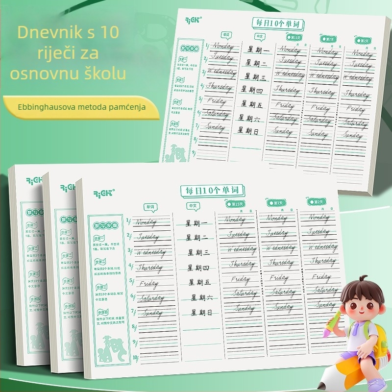 Wright Sketchbook – povezivanje ljepilom, papir 65 g/m², 1–50 stranica