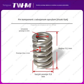 Komplet prekidača za pištolj za pranje automobila s automatskim prekidačem i kutijom mikroprekidača
