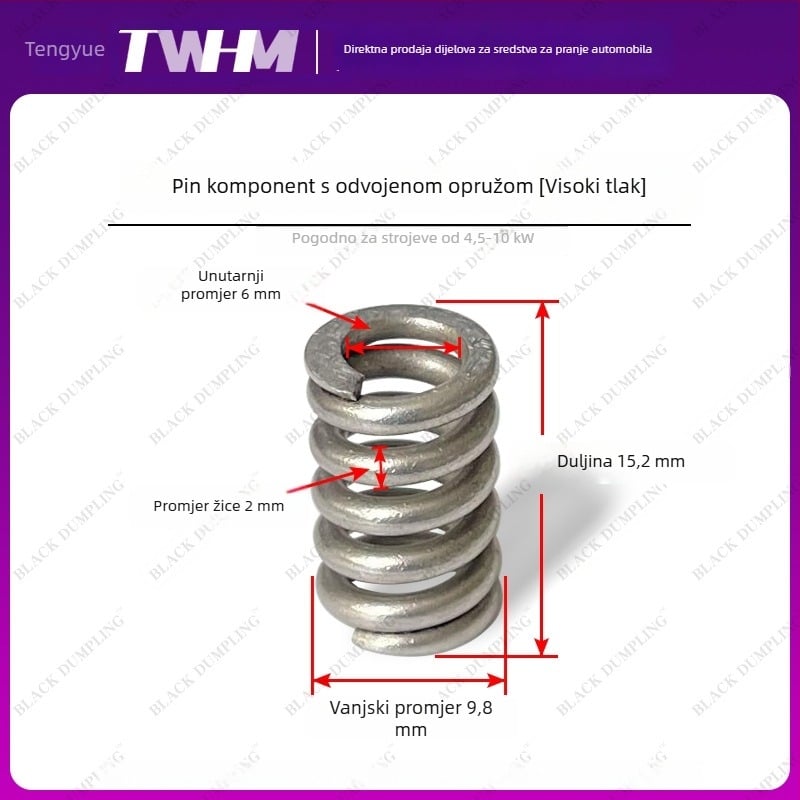 Komplet prekidača za pištolj za pranje automobila s automatskim prekidačem i kutijom mikroprekidača