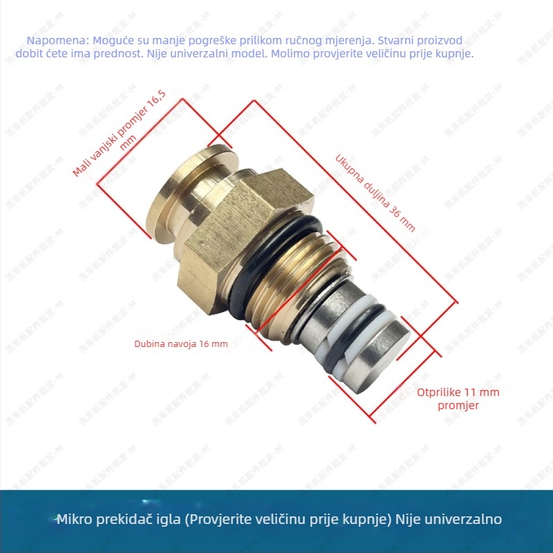 Komplet prekidača za pištolj za pranje automobila s automatskim prekidačem i kutijom mikroprekidača