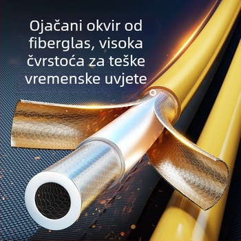 Ženski automatski sklopivi kišobran sa 24 rebara – kišobran s logom, UV zaštita UPF 40+, materijal 190T