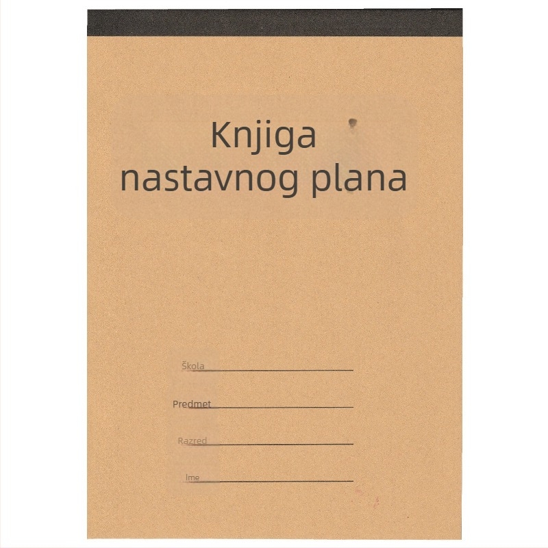 Tianyi Priručnik za pripremu nastave s zaštitom očiju, prazne stranice, papirnati omot, ljepilo vezivanje, papir od drvene pulpe 70 g, za nastavnike i učenike