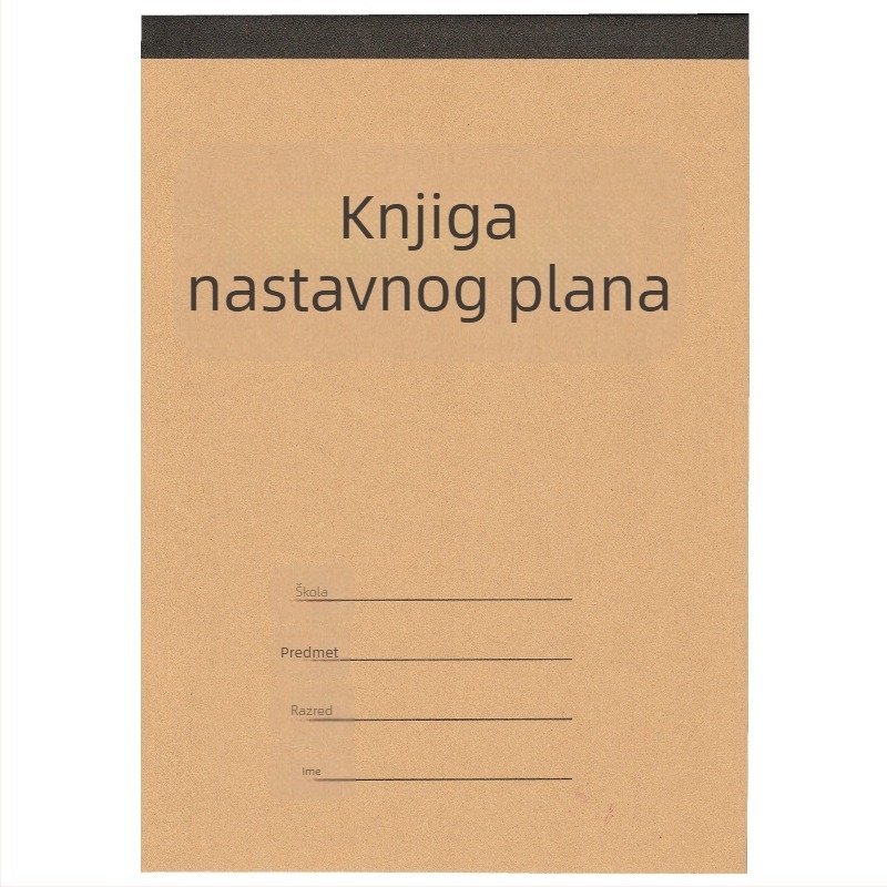 Tianyi Priručnik za pripremu nastave s zaštitom očiju, prazne stranice, papirnati omot, ljepilo vezivanje, papir od drvene pulpe 70 g, za nastavnike i učenike