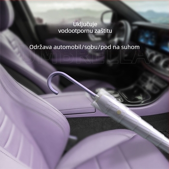 Dugi kišobran s dugom drškom, 16 rebara, vodootporan, automatsko otvaranje, mogućnost ispisa logotipa