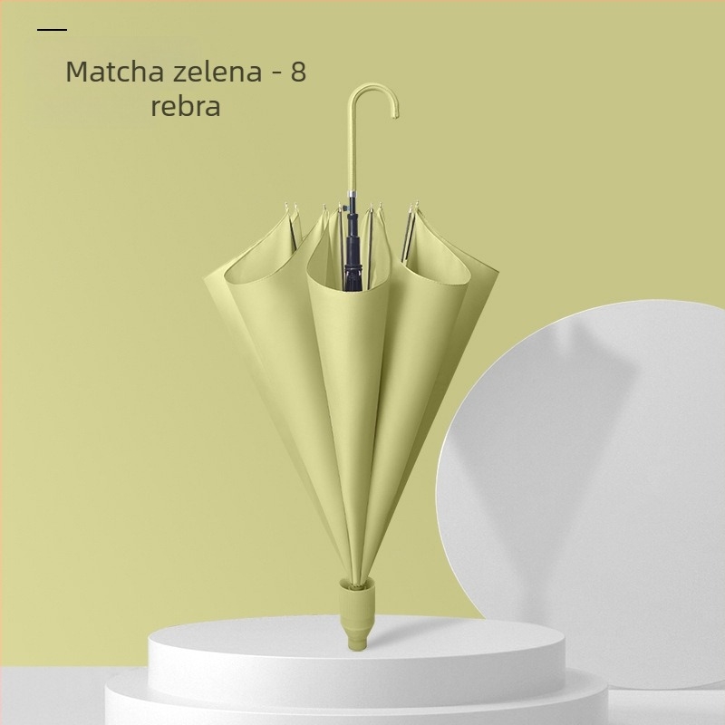 Dugi kišobran s dugom drškom, 16 rebara, vodootporan, automatsko otvaranje, mogućnost ispisa logotipa