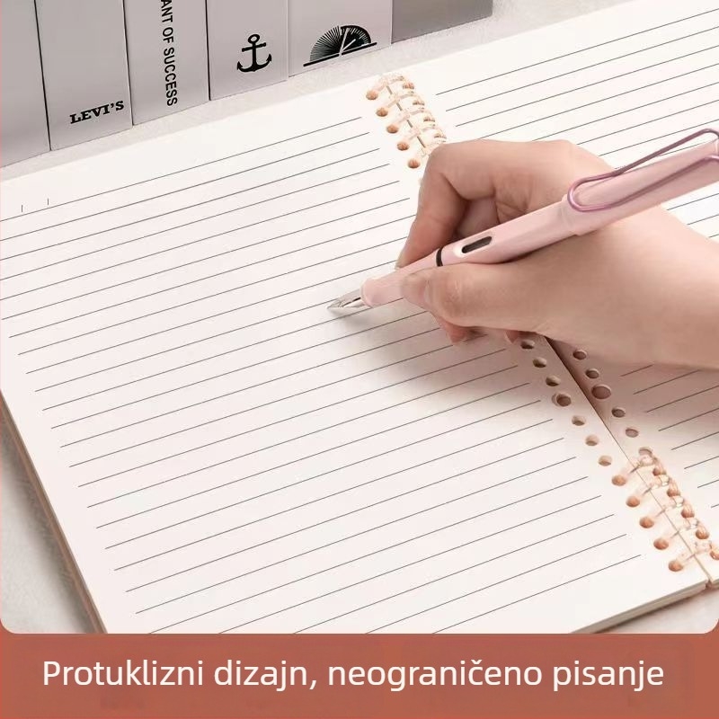 B5 spiralna bilježnica, debela, jednostavna i elegantna za učenike srednje škole i gimnazije