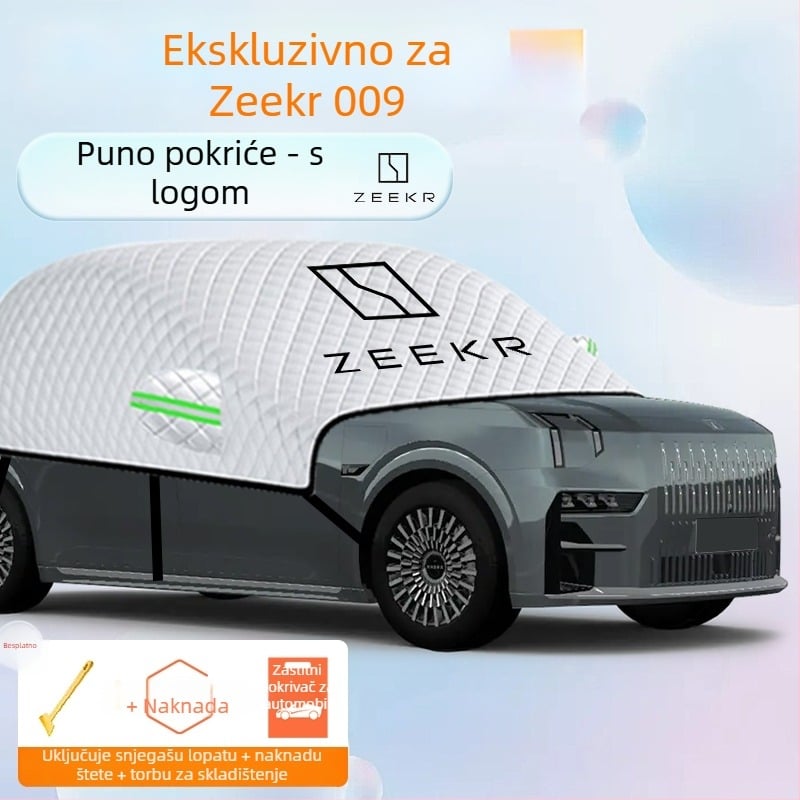 Navlaka za prednje staklo automobila – aluminijska folija, debeli dizajn, jednobojna boja, univerzalna prilagodba