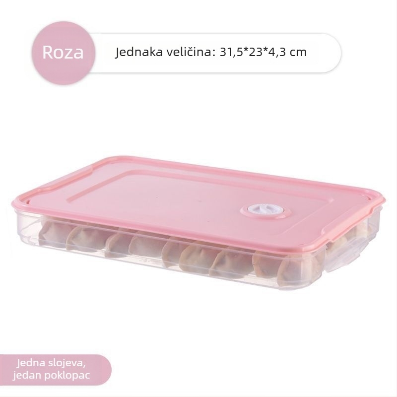 Kutija za knedle i wontone, skladišna zamrzivač, japanski stil, metalna konstrukcija, Independent brand, prilagodljivo, ovlaštena privatna marka, uvoz