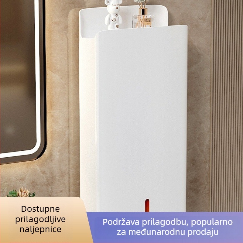 Zidna kutija za maramice – vodootporna, PP materijal, model F6430