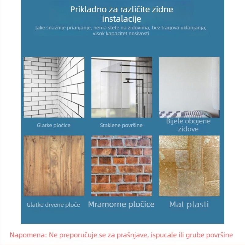 Zidni organizator za mobitel i daljinske upravljače, plastični, japanski stil.