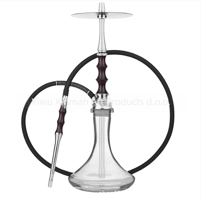 Šiša – aluminij, lagani luksuzni stil, 6 komada u kutiji, ponovno upotrebljivo