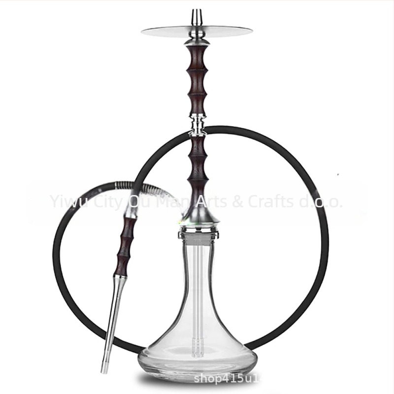 Šiša – aluminij, lagani luksuzni stil, 6 komada u kutiji, ponovno upotrebljivo