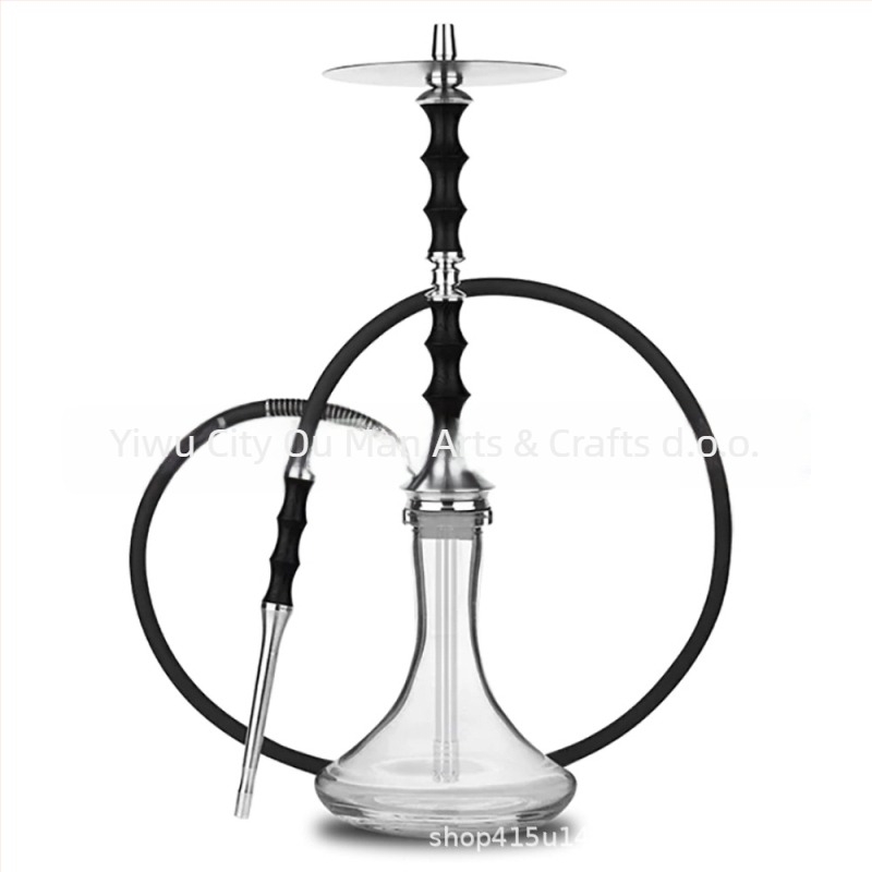 Šiša – aluminij, lagani luksuzni stil, 6 komada u kutiji, ponovno upotrebljivo