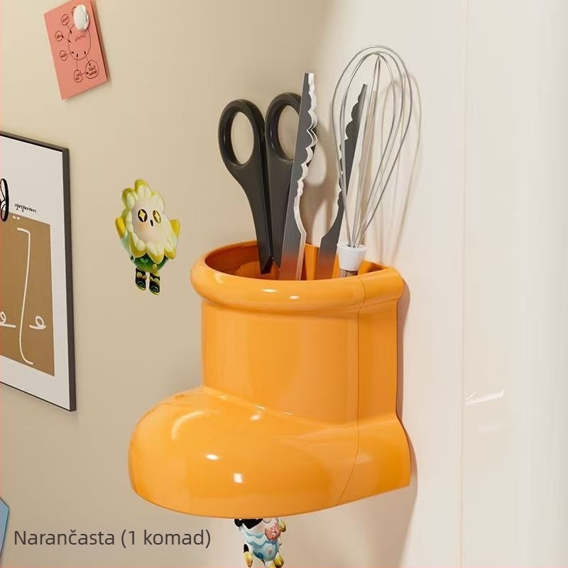 Magnetička kutija za pohranu u obliku čizme za kuhinju – PP plast, uzorak: čizma, funkcija: skladištenje, stil: crtani sladak, model: 1