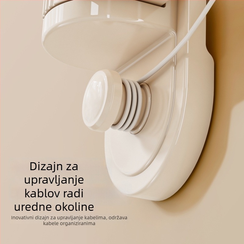 Plastični zidni nosač za skladištenje nadzorne kamere, routera i monitora – 5 komada, bez bušenja