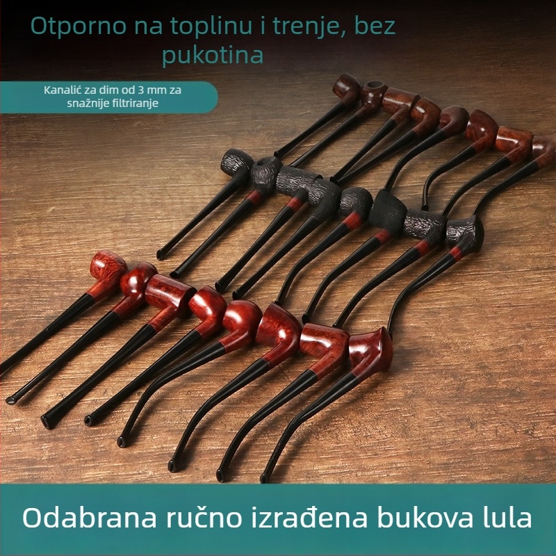 Pipa Heatherwood – Fumei, 3 mm filter, poklon za rođendan, kutija od 300 komada