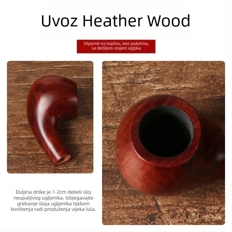 Pipa Heatherwood – Fumei, 3 mm filter, poklon za rođendan, kutija od 300 komada