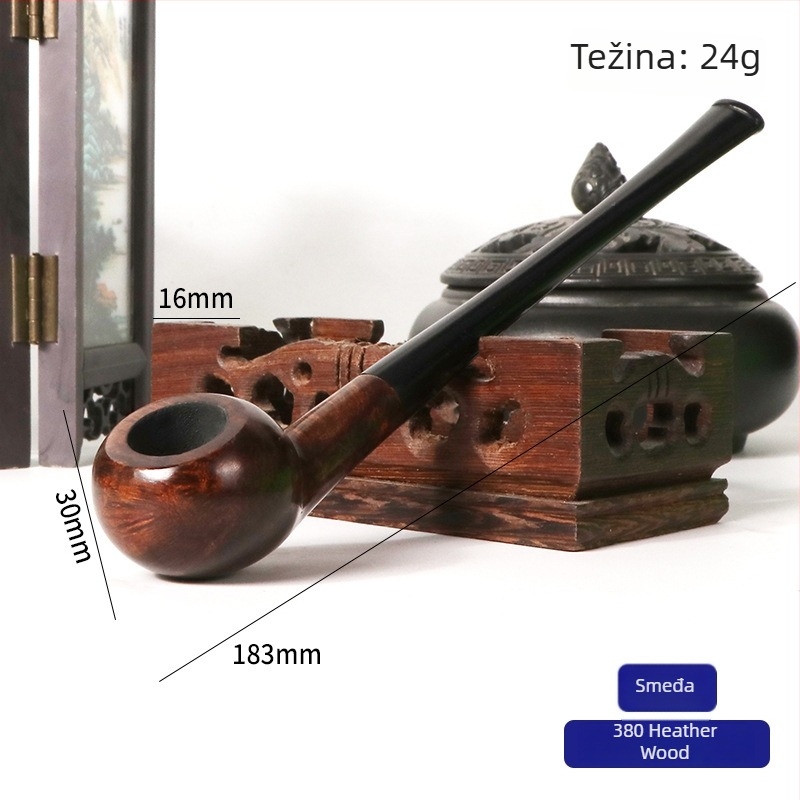 Pipa Heatherwood – Fumei, 3 mm filter, poklon za rođendan, kutija od 300 komada