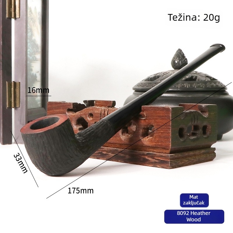 Pipa Heatherwood – Fumei, 3 mm filter, poklon za rođendan, kutija od 300 komada