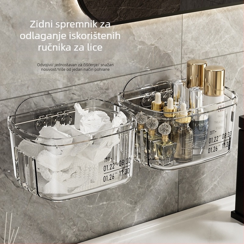 Zidna kutija za pohranu, prozirna PET, model 2404104