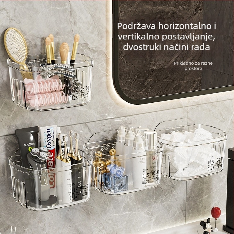 Zidna kutija za pohranu, prozirna PET, model 2404104