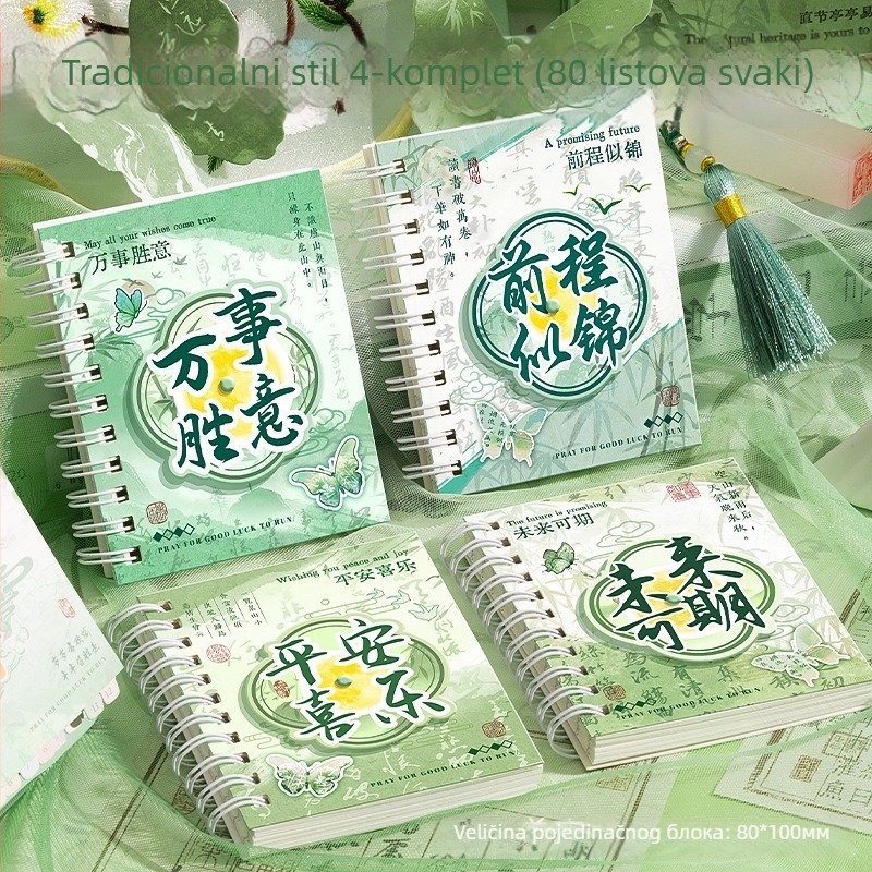 Bilježnica Kappa bear, japansko-korejski sladak stil, papirna korica, šivano povezivanje, papir 87 g/m²