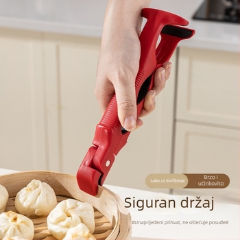 3-u-1 plastična klipsa za zdjele, protuklizni grip, prilagodljiva, dolazi 2025