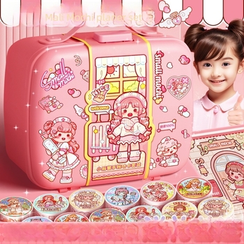 Set bilježnica sa trakama i naljepnicama, spiralno povezivanje, PVC sadržaj, papir 1 g/m², 1–50 stranica, japanski i korejski stil