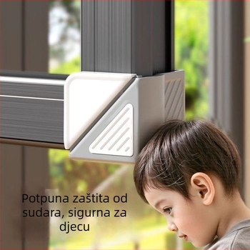 Zaštitnik kutnog prozora od aluminijske legure, pravokutni kut, nije uvoz, Marka Drugo, Pakiranje Drugo